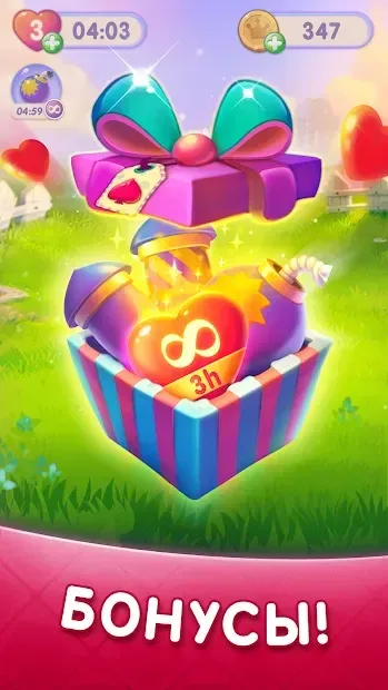 3 в ряд: WonderMatch™－бесплатная игра-головоломка v2.8 screenshot 3