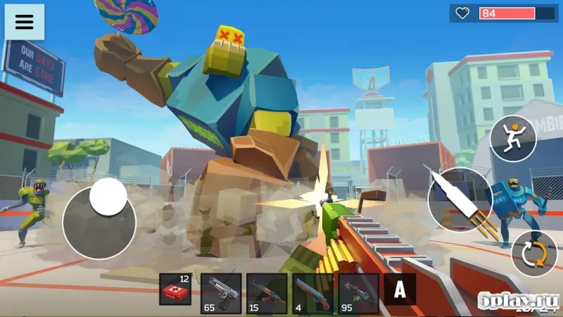 4 GUNS: 3D Pixel Shooter screenshot 1