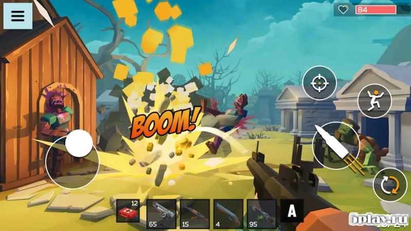 4 GUNS: 3D Pixel Shooter screenshot 2