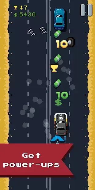 8Bit Highway: Retro Racing screenshot 1