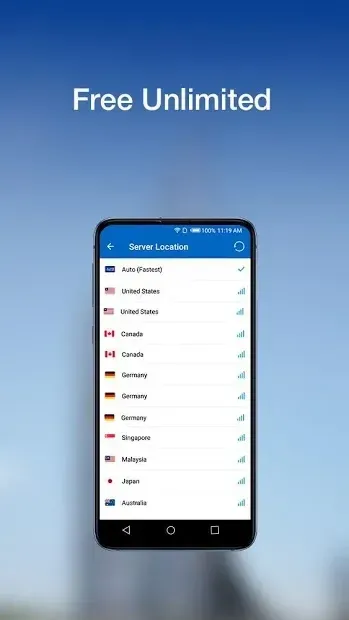 Ace VPN - A Fast, Unlimited Free VPN Proxy 2.4.2 screenshot 3