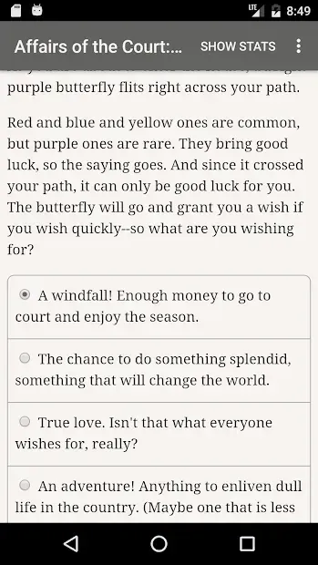 Affairs of the Court: Choice of Romance screenshot 1