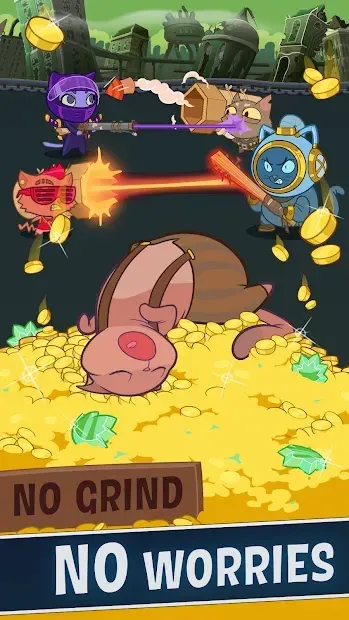 AFK CATS - Бойова арена з котами в холостому ході 1,23.0 screenshot 2