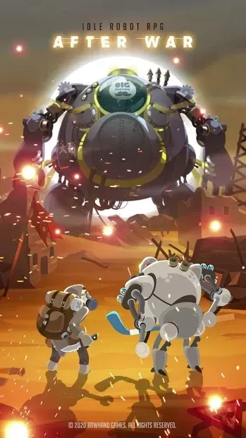 After War – Idle Robot RPG 1.5.0 screenshot 1