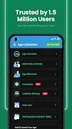 Age Calculator & Date of Birth screenshot