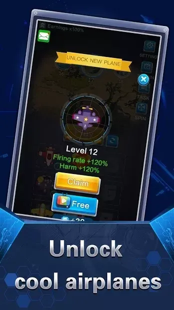 Airplane Defense: Idle Games screenshot 2