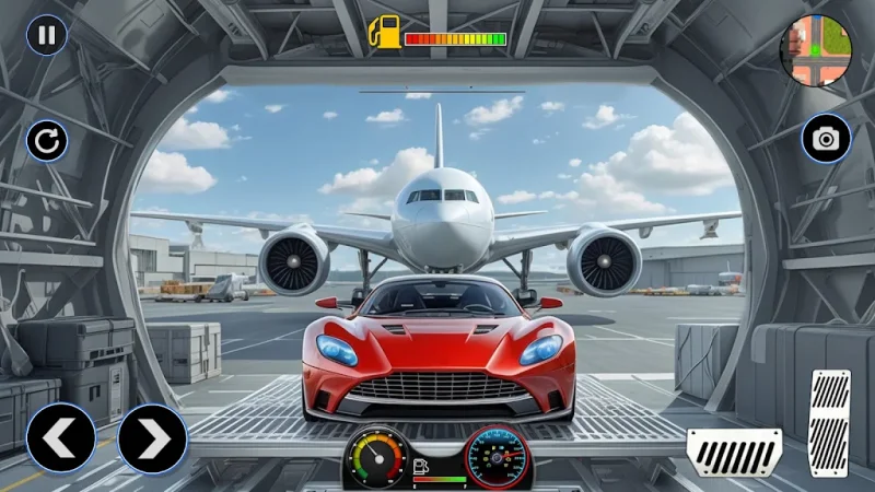 Airplane Pilot Car Transporter screenshot