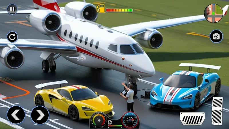 Airplane Pilot Car Transporter screenshot