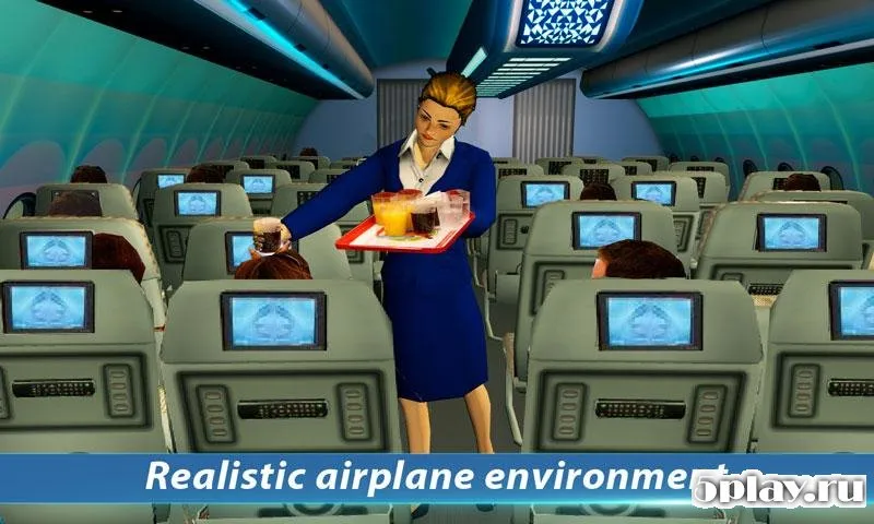 Airport Staff Flight Attendant Air Hostess Games screenshot 4