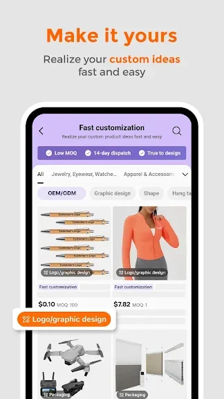 Alibaba.com B2B Trade App screenshot