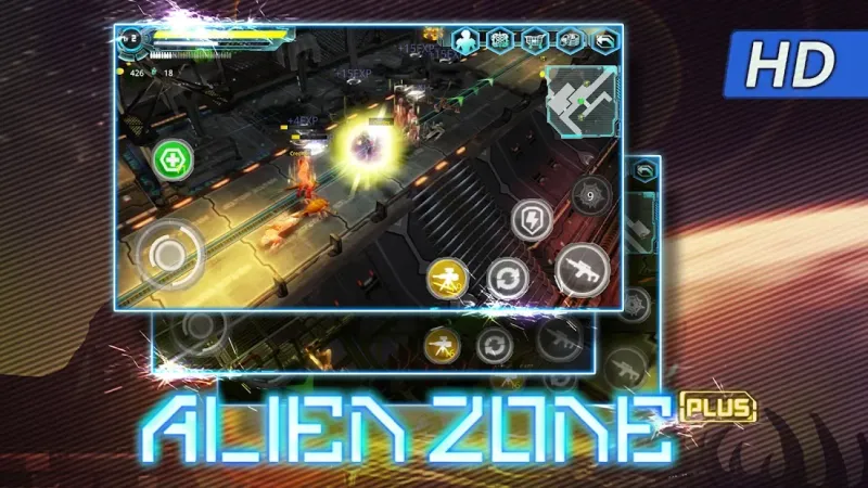 Alien Zone Plus HD 1.4.3 screenshot 3