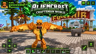 AlienCraft: Craftsman World screenshot