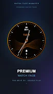 Amber Halo Watch Face screenshot