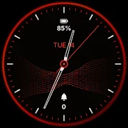 Amber Halo Watch Face screenshot