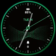 Amber Halo Watch Face screenshot