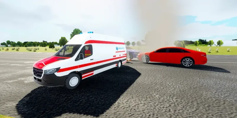 Ambulance Simulator 2021 - Emergency Van Minibus 1.0.3 screenshot 2