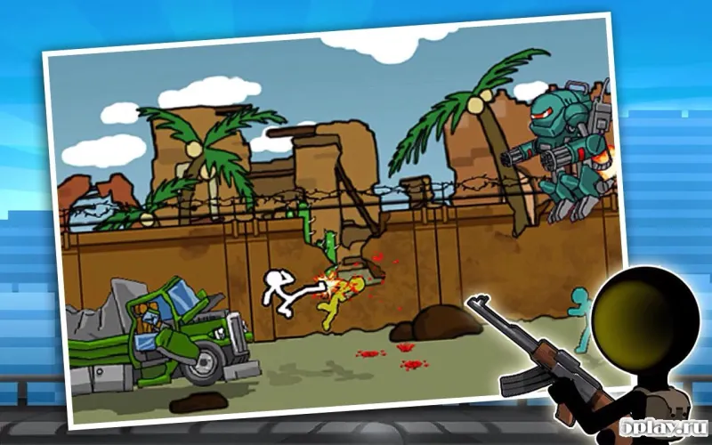 Anger of Stick 2 screenshot 2