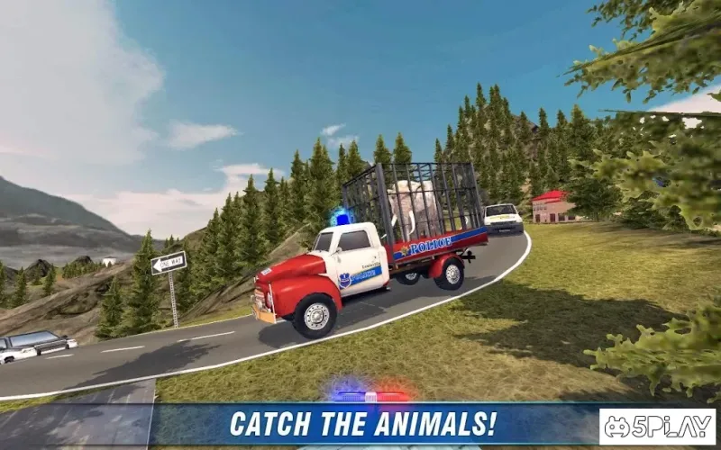 Angry Animals Police Transport screenshot 2