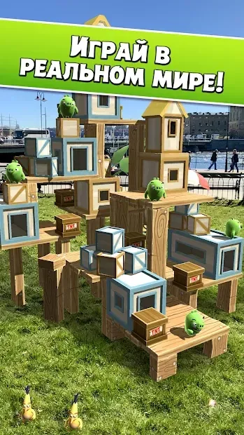 Angry Birds AR: Isle of Pigs screenshot 1