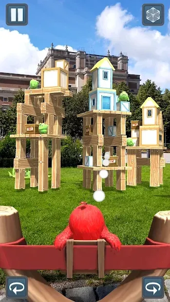 Angry Birds AR: Isle of Pigs screenshot 4