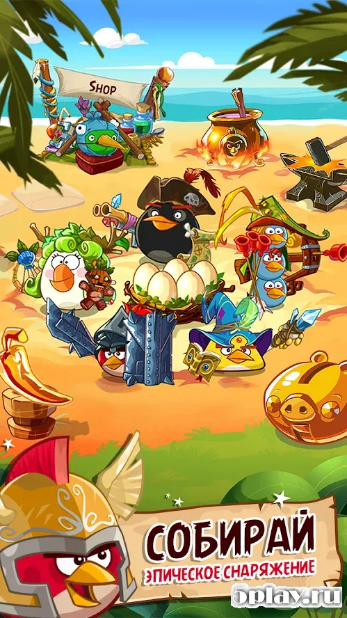 Angry Birds Epic screenshot 4