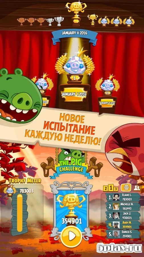 Angry Birds Seasons screenshot 4