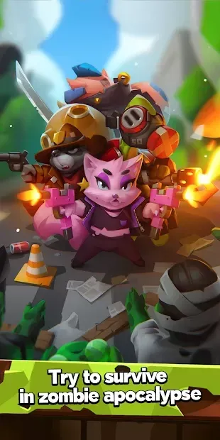 Тварини проти зомбі: виживання в апокаліпсисі зомбі 0,8,54 screenshot 4