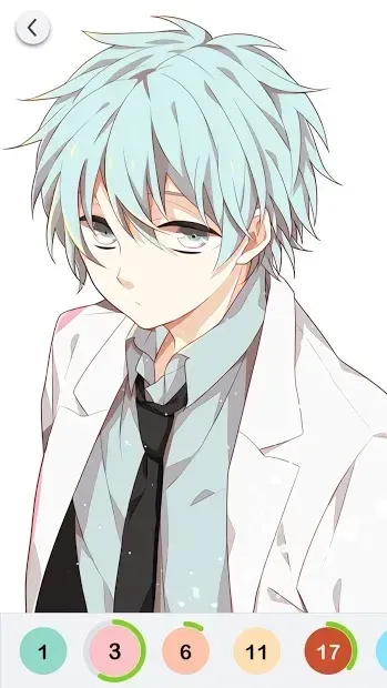 Anime Paint - Color By Number 1.2.6 screenshot 4