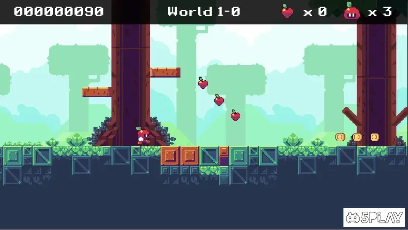 Appfy 2D Adventure - Hard one tap jump and run 0.9 screenshot 1