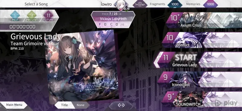 Arcaea - New Dimension Rhythm Game screenshot 2