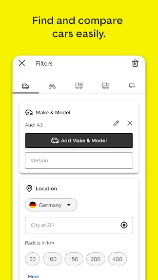 AutoScout24 screenshot