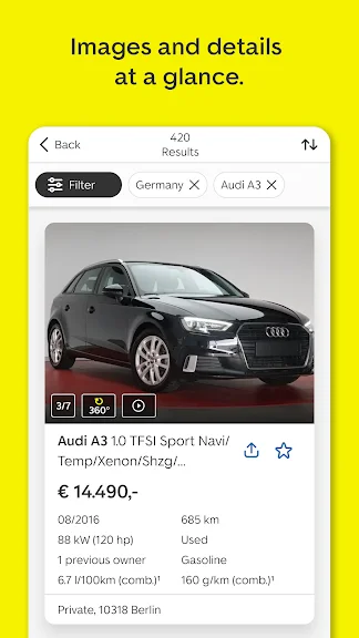AutoScout24 screenshot