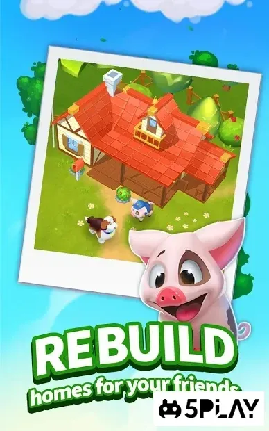 Backyard Bash: New Match 3 Pet Game screenshot 4