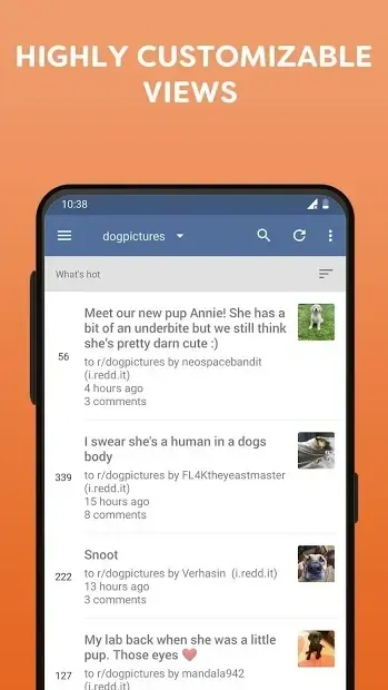 BaconReader for Reddit screenshot 2