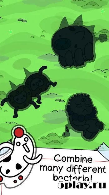 Bacteria Evolution - Merge and Create Germs screenshot 2