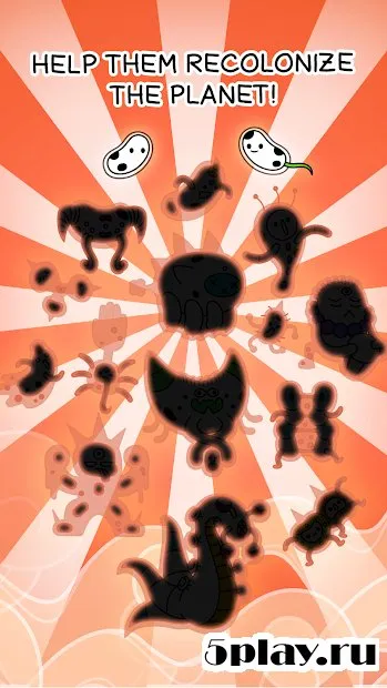 Bacteria Evolution - Merge and Create Germs screenshot 3