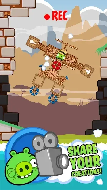 Bad Piggies HD screenshot 4