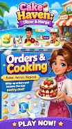 Bakery Bliss: Merge & Design screenshot