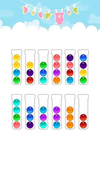 Ball Sort Color Water Puzzle 6.0.1 screenshot 2