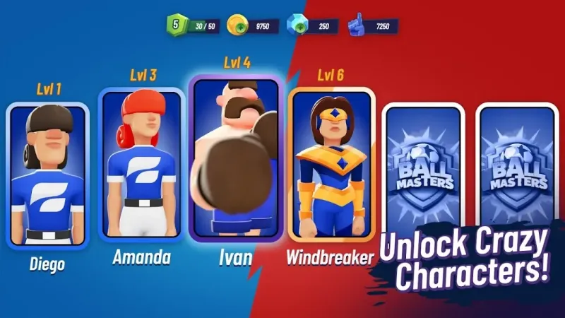 Ballmasters: 2v2 Ragdoll Soccer 0.4.2 screenshot 2