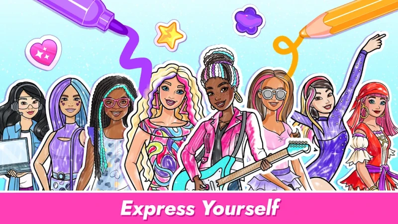 Barbie Color Creations screenshot