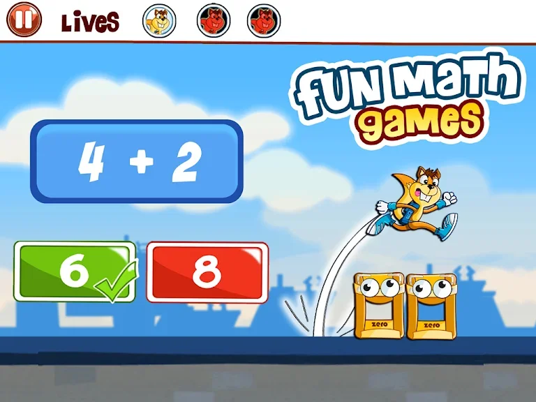 Basic Math Games for kids: Addition Subtraction screenshot