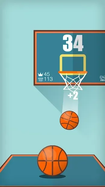 Basketball FRVR - Стреляйте обручем и слэм данк! 2.3.2 screenshot 3