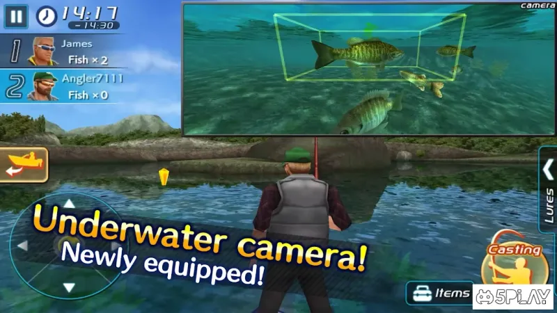 Bass Fishing 3D II screenshot 2