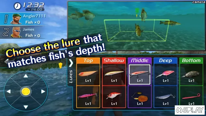 Bass Fishing 3D II screenshot 3