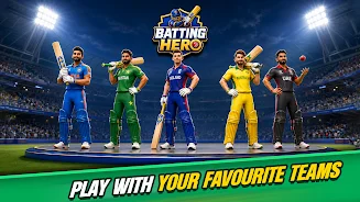 Batting Hero : Cricket Game screenshot