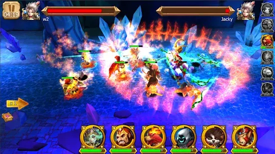 Battle of Legendary 3D Heroes 12.3.1 screenshot 2