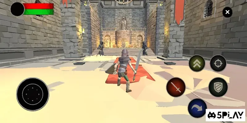 Battle of Polygon – Action RPG Warrior Games 7.0 screenshot 2