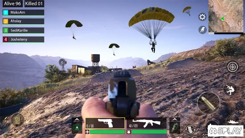 Battle Of Village: offline battle royale games screenshot 2