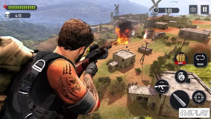 Battleground Fire: Free Shooting Games 2019 screenshot 2